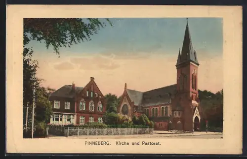 AK Pinneberg, Kirche und Pastorat