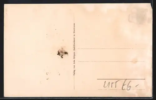 AK Estebrügge, Partie am Kriegerdenkmal