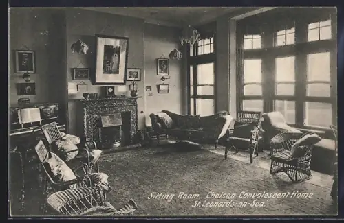 AK St. Leonards-on-Sea, Sitting Room, Chelsea Convalescent Home