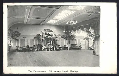 AK Hastings, The Entertainment Hall, Albany Hotel
