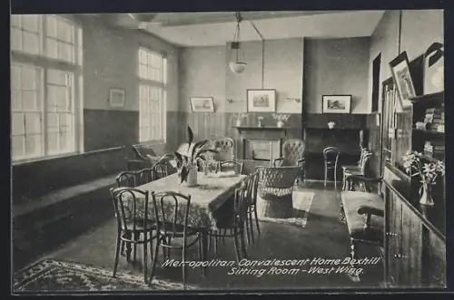 AK Bexhill, Metropolitan Convalescent Home, Sitting Room, West Wing