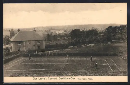 AK Bexhill-on-Sea, Our Ladye`s Convent, View facing West