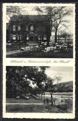 AK Essen / Ruhr, Restaurant Am Staadt, Inh. Ww. Ernst Meckenstock
