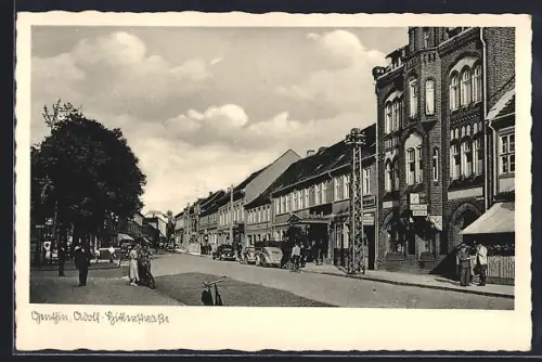 AK Genthin, Blick in die Strasse