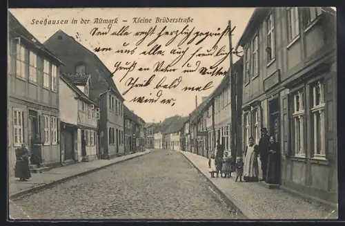 AK Seehausen in der Altmark, Kleine Brüderstrasse