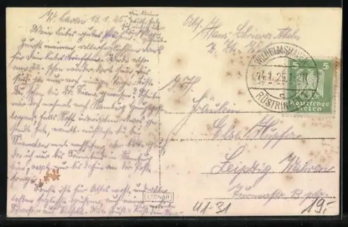 AK Wilhelmshaven, Stapellauf des Kreuzer Emden 1925