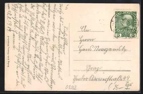 AK Hitzendorf, Pichler`s Handlung, Schloss Altenberg