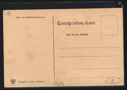 AK Frojach a. d. Mur, Wilhelm Trautes Gemischtwarenhandlung, Ortsansicht mit Kirche