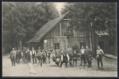 AK Mautneregg, Gasthaus zum Dampfwirt, Inh. Otto Eder