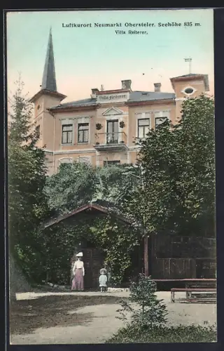 AK Neumarkt /Obersteier, Villa Reiterer mit Gartenanlage