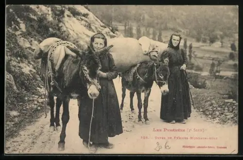 AK Montagnardes, Types, les Pyrénées