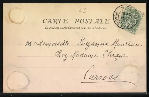 AK Cote d`Azur, Un Maraicher et sa Monture, Bar Populaire