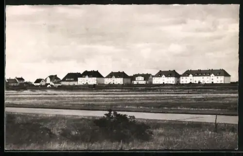 AK List /Sylt, Blick auf die Bahnhofstrasse