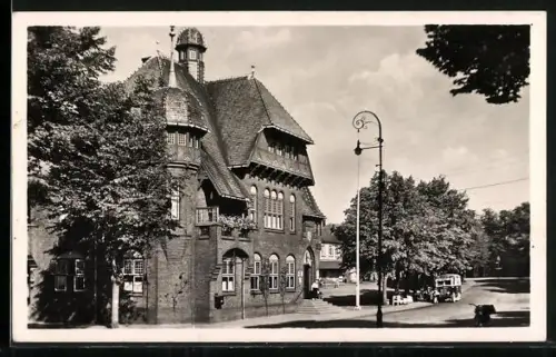 AK Burg /Fehmarn, Ansicht vom Rathaus