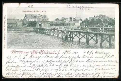 AK Alt-Heikendorf, Strandhotel H. Hartwig