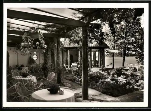 AK Alt-Duvenstedt, Hotel Töpferhaus, Teilansicht