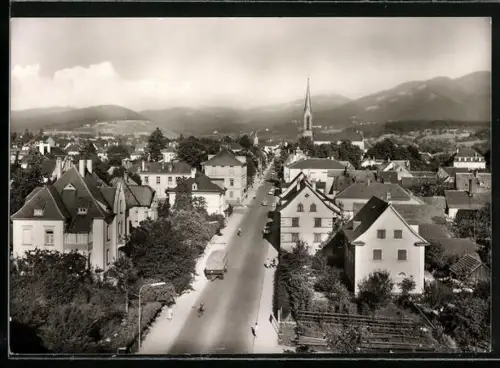 AK Müllheim /Baden, Gesamtansicht mit Kirche