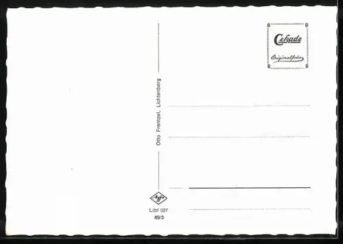 AK Lichtenberg im Frankenwald, Marktplatz