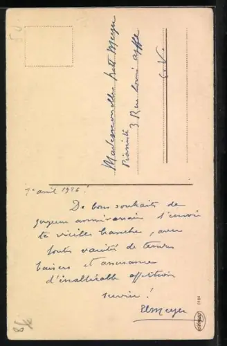 AK Osterküken mit Haube und Weidenkätzchen, Joyeuses Paques