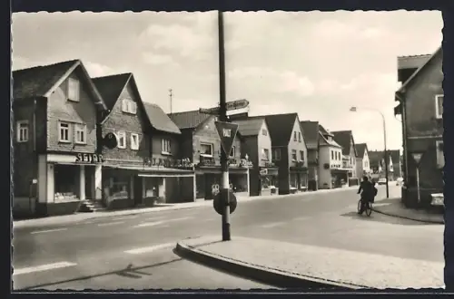 AK Lollar, Blick in die Giessener Strasse