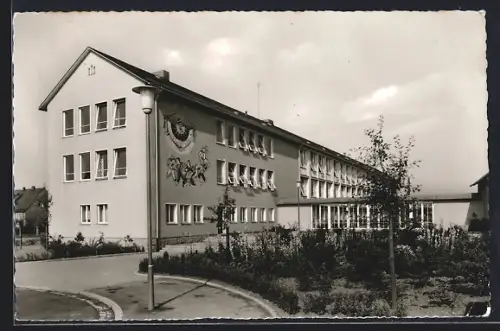 AK Hof a. d. S., Partie an der Christian-Wolfrum-Schule