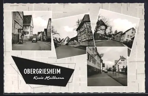 AK Obergriesheim, verschiedene Ortspartien