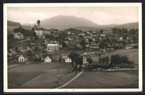 AK Lam, Ortsansicht mit Hohenbogen