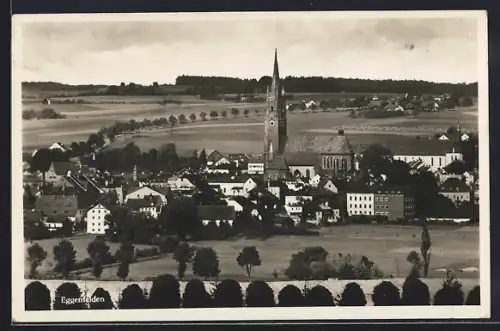 AK Eggenfelden, Blick auf den Ort