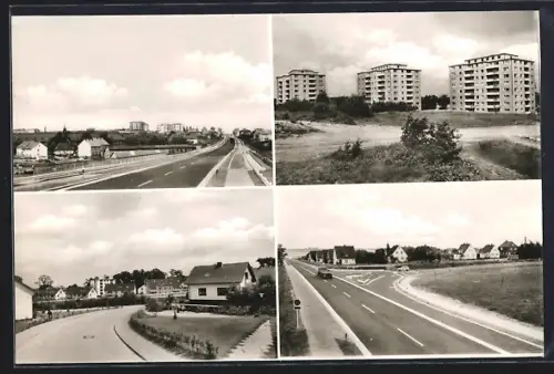 AK Buxtehude, Ortspartien und Strassenzüge