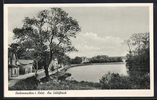 AK Hademarschen i. Holst., Am Schlossteich