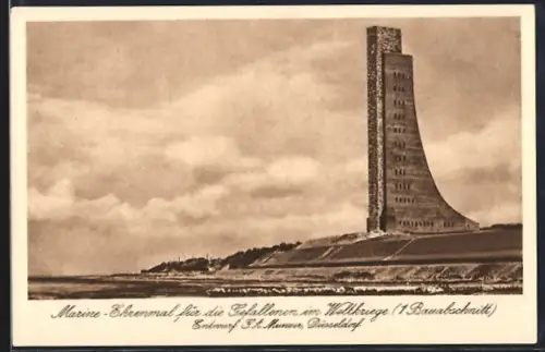AK Laboe, Marine-Ehrenmal für die Gefallenen im Weltkrieg