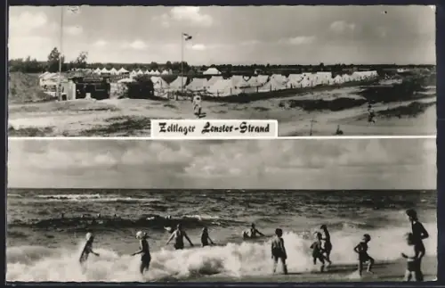 AK Cismar über Lensahn, Zeltlager Lenster-Strand