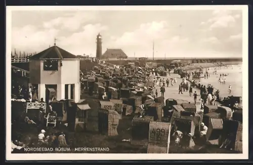 AK Büsum, Szene am Herrenstrand