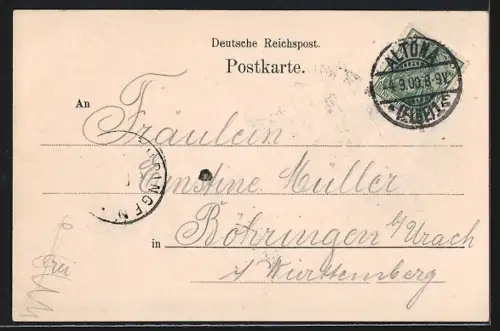 AK Travemünde, Strandpartie mit Badegästen