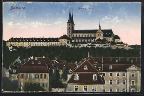AK Bamberg, Michaelsberg mit Kirche