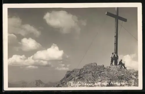 AK Gipfelkreuz auf dem Hochvogel