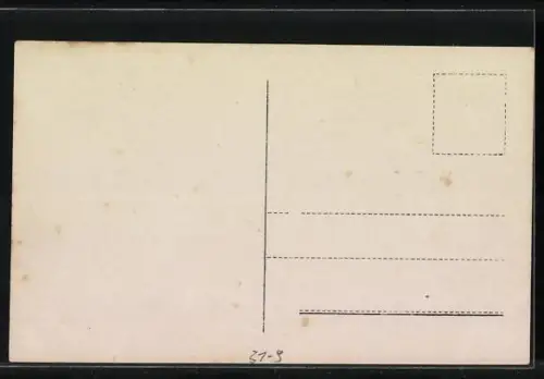 Foto-AK Gruppe sitzt auf einer Wiese mit Gitarre