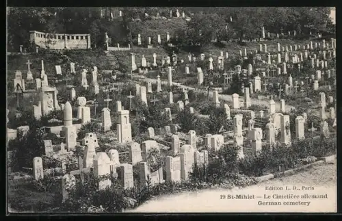 AK St-Mihel, Le Cimetière allemand