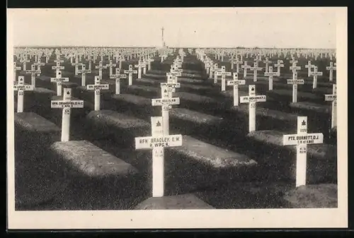 AK Reviers-Beny-Sur-Mer /Calvados, Le Cimetière Canadien