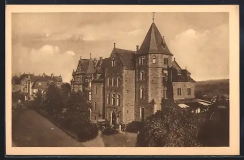 AK Braunfels, Schlosshotel, Totalansicht