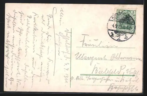 AK Düsseldorf-Oberkassel, Strandbad mit Badegästen