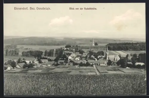 AK Bissendorf /Osnabrück, Blick von der Rudolfshöhe
