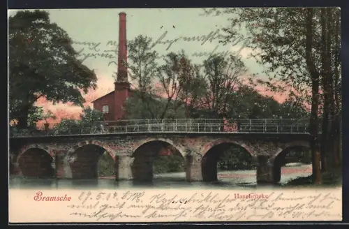 AK Bramsche, Partie an der Hasenbrücke