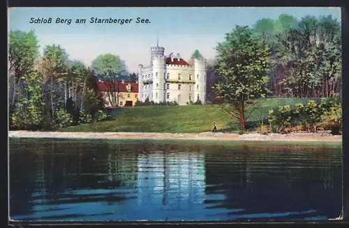 AK Berg am Starnberger See, Schloss Berg