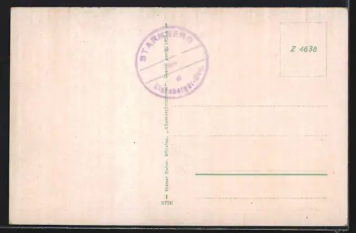 AK Berg am Starnberger See, Schloss Berg