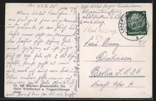 AK Wildflecken, Ortsansicht, Truppenübungsplatz