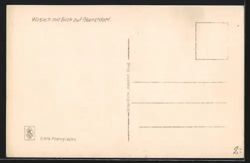 AK Wasach, Blick auf Oberstdorf
