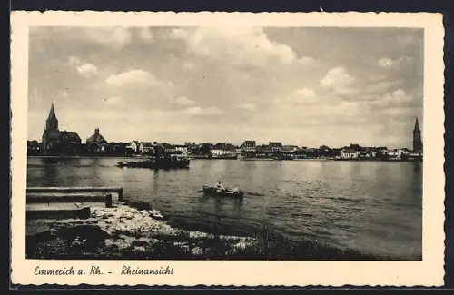 AK Emmerich a. Rh., Rheinansicht