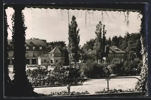 AK Bad Saarow-Pieskow, Bahnhofsplatz
