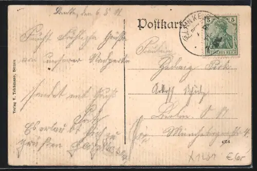 AK Lanke, Krumme Lanke, Landschaft, Häuser